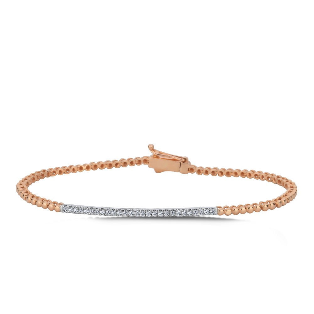 0,25 Karat Pırlanta Fantezi Bileklik