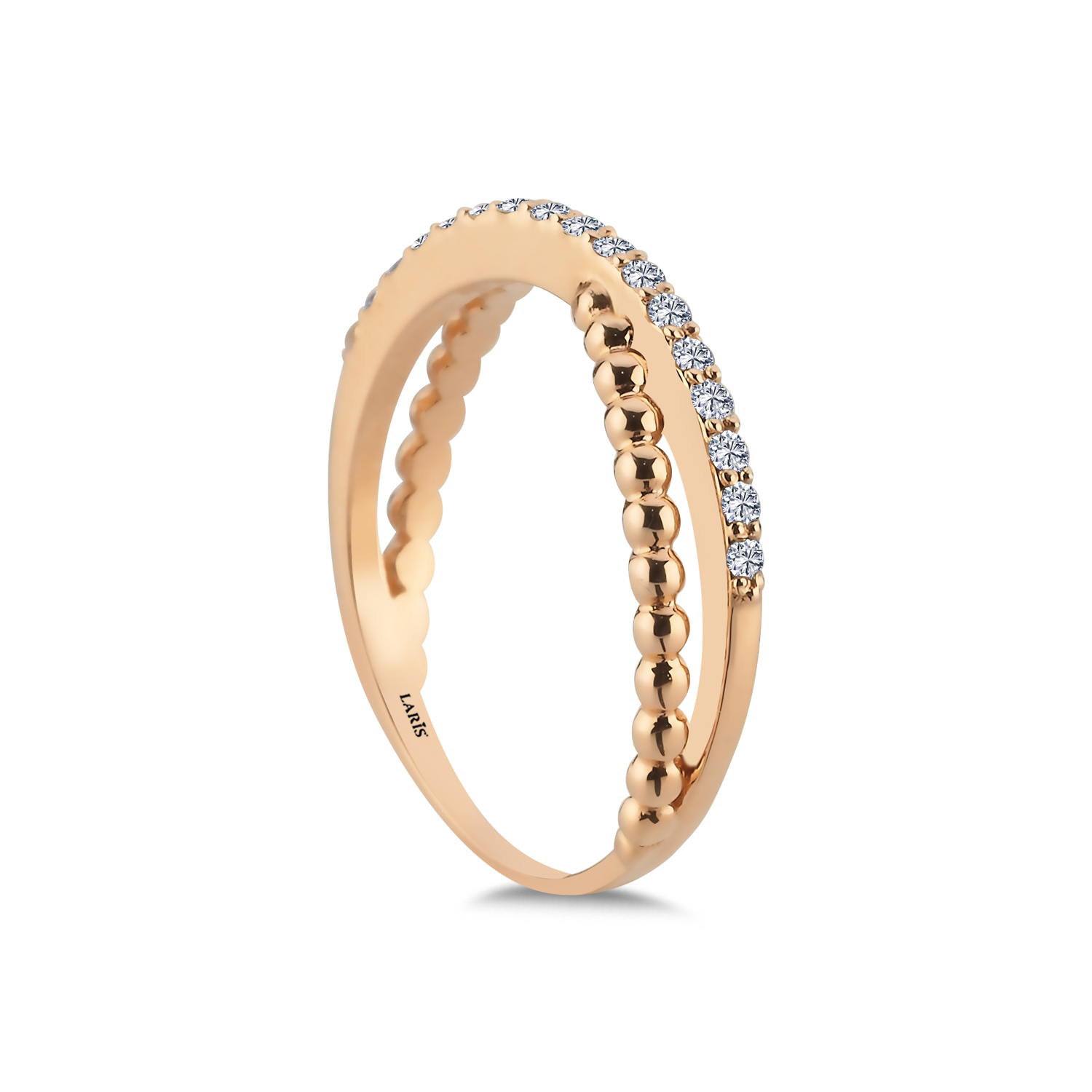 0,16 Karat Pırlanta Étoile Tasarım Yüzük