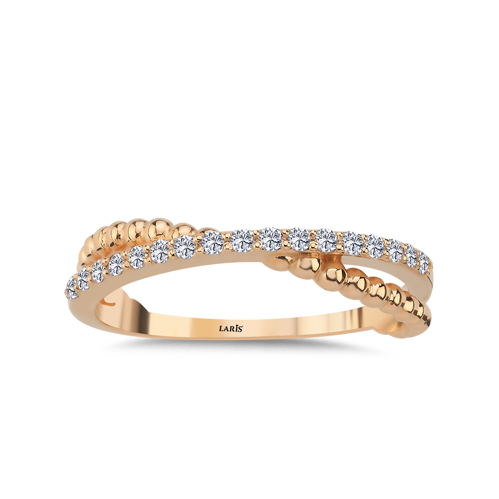 0,16 Karat Pırlanta Étoile Tasarım Yüzük