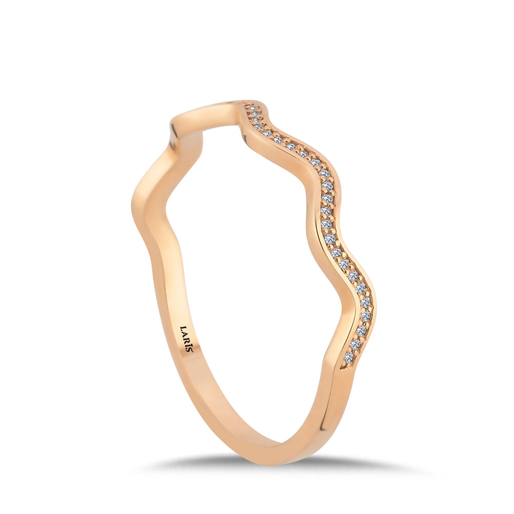 0,07 Karat Pırlanta Yarımtur Yüzük